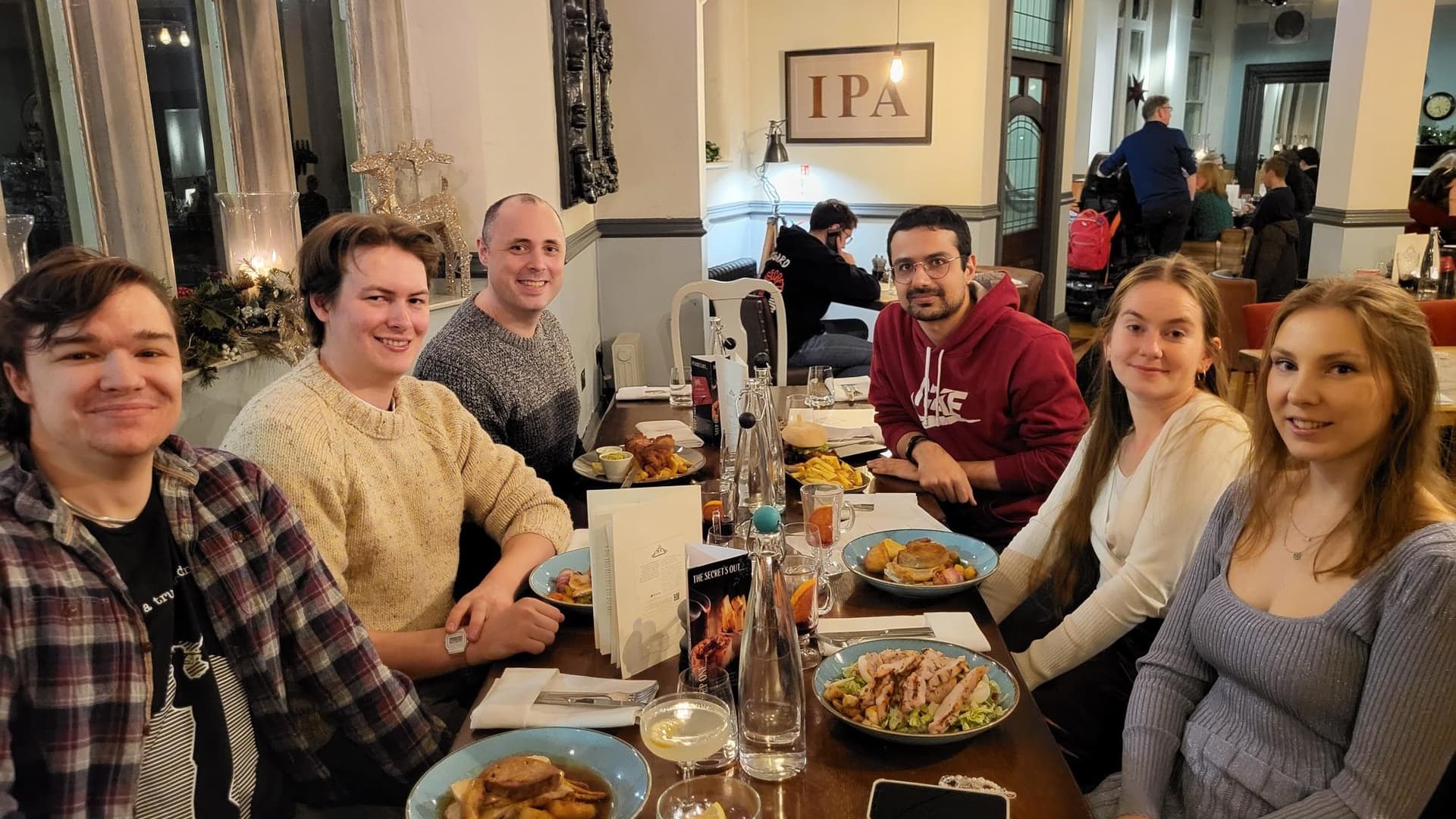 SEAL Lab group dinner